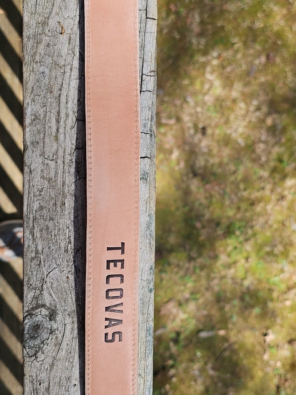 Tecovas Honey Suede Belt Size 36 - Picture 5 of 7